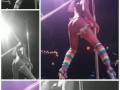 Strip topless pole dancing