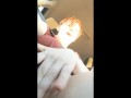 redhead teen camgirl car masturbation-risky public pussy play dildo fingers