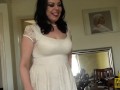 Subslut Harley Sin chubby body made jiggle with pounding