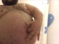 shower belly play