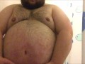 shower belly play