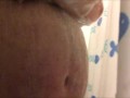 shower belly play