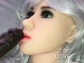 DILDO & SEX DOLL Just warming up. BBC FUCK