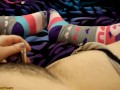 Hairy Teen Vibrator On Clit In Knee Socks Female POV | Catpaws