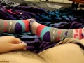 Hairy Teen Vibrator On Clit In Knee Socks Female POV | Catpaws