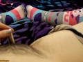 Hairy Teen Vibrator On Clit In Knee Socks Female POV | Catpaws