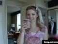 Sexy Sunny Lane Sucks Cock & Plays With Her Tight Pussy POV!