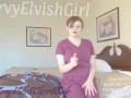 Nurse roleplay joi- big tits pawg redhead jerk off instruction