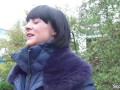 GERMAN SCOUT - Schlankes Teen Lullu in Berlin Park ohne Gummi gefickt