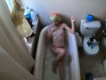 Rainbow Brite takes a bath