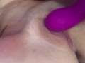 tight pussy visibly stretched with small toy