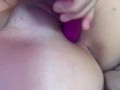 tight pussy visibly stretched with small toy