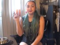 MissDeeNicotine - Smoking in Fetish Wear