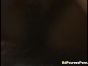 Busty babe gets oral sex