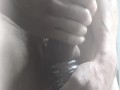 Ball Stretching Triple Cock Ring Cumshot