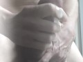 Ball Stretching Triple Cock Ring Cumshot