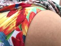 Real Amateur Public Sex Risky on the Beach !!! People walking near...