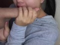 Purple Eyes Asian EPIC pov FACEFUCKING @SukiSukiGirl