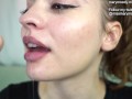 HD Spit Play Live Dildo Blow Job Mary Moody Drooling Spit