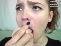 HD Spit Play Live Dildo Blow Job Mary Moody Drooling Spit