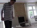HUNT4K. Submissive cuckold watches slutty GF fucked hard by lover