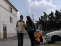 HUNT4K. Submissive cuckold watches slutty GF fucked hard by lover