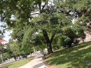 HUNT4K. Submissive cuckold watches slutty GF fucked hard by lover