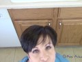 Single Neighbor Needs a Favor - pov milf virtual sex and huge faux cumblast