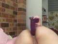solo painful anal dildo