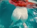 Caught a Mermaid Underwater and Fucked her Hairy Ginger Pussy to Creampie