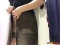 Masturbation in the Public Changing Room - Real Orgasm