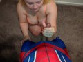 GIVING SPIDER-MAN HEAD AND BACKSHOTS! POV BJ
