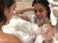 Kiki Klout & Sophia Leone take a Bubble Bath