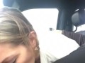 The Million Dolla swallows huge load of boyfriends cum in the car