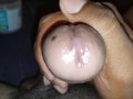Greasy Up Close Masturbation
