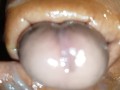 Greasy Up Close Masturbation