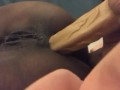 Dildo can’t fight in tight Anal