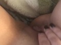 Pussy play home alone