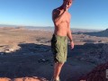 Outdoor Fucking, Sucking and smoking in Red Rock Canyon mountains