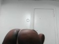 Chunky ebony bbw twerking booty meat