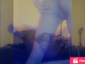 Twerking Ebony Babe Playing w Herself