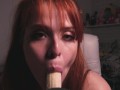 ASMR Blowjob Banana Whispering and Moan - Sussurando e Gemendo - Maru Karv