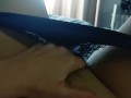 Phone clip: Incredibly wet pussy. Soaking panties and moans. Real orgasm!