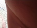 Nackt über den Hof ** FKK Spaß **