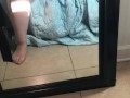 Chubby Chick Makes Herself Cum Quick