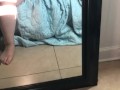 Chubby Chick Makes Herself Cum Quick
