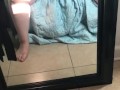 Chubby Chick Makes Herself Cum Quick