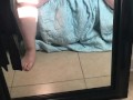 Chubby Chick Makes Herself Cum Quick