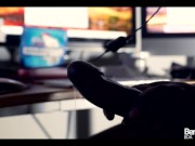 Silhouette HUNG DICK massive cum load