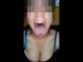 Girl Huge Mouth & Long Tongue pt2